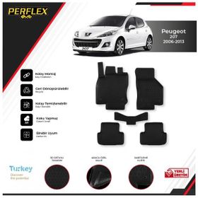 Otom Peugeot 207 2006-2013 3D Havuzlu Paspas