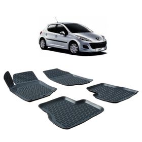 Otom Peugeot 207 2006-2013 3D Havuzlu Paspas