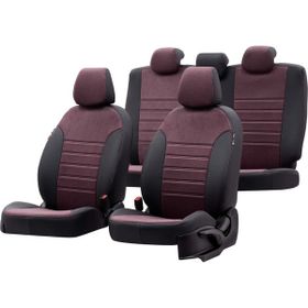 Otom Seat Arona 2018-2020 Özel Üretim Milano Design Bordo - Siyah Oto Koltuk Kılıfı