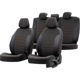 Otom Seat Exeo 2008-2013 Özel Üretim Paris Design Bej - Siyah Oto Koltuk Kılıfı