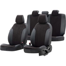 Otom Skoda Fabia 1999-2007 Özel Üretim Amsterdam Design Tay Tüyü Siyah Oto Koltuk Kılıfı