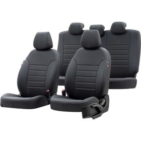 Otom Skoda Octavia 2004-2013 Özel Üretim New York Design Siyah Oto Koltuk Kılıfı