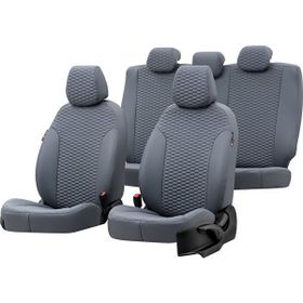 Otom Ssangyong Rexton 2012-2017 Özel Üretim Tokyo Design Deri Füme Oto Koltuk Kılıfı