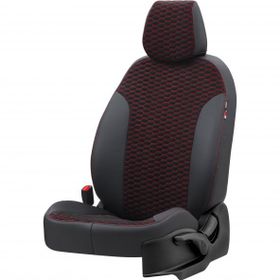 Otom Toyota Avensis 1997-2003 Özel Üretim Tokyo Design Tay Tüyü Siyah - Kırmızı Oto Koltuk Kılıfı