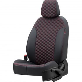 Otom Toyota Aygo 2005-2012 Özel Üretim Tokyo Design Deri Siyah - Kırmızı Oto Koltuk Kılıfı
