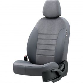 Otom Volkswagen Passat 1996-2005 B5 Özel Üretim London Design Füme Oto Koltuk Kılıfı
