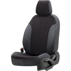 Otom Volvo S60 2000-2009 Özel Üretim Amsterdam Design Tay Tüyü Siyah Oto Koltuk Kılıfı