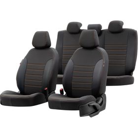 Otom VT107 Honda Civic 2001-2006 Vip Design Tay Tüyü Deri Oto Koltuk Kılıfı