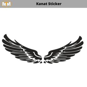 Otomarketin 15 cm Kanat Oto Sticker