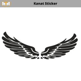 Otomarketin 15 cm Kanat Oto Sticker