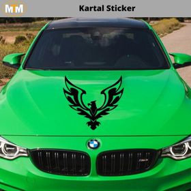 Otomarketin 15 cm Kartal Oto Sticker