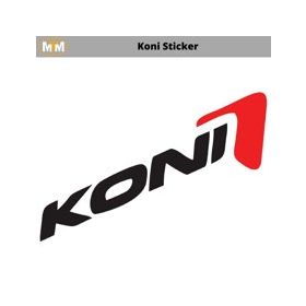 Otomarketin 15 cm Koni Oto Sticker