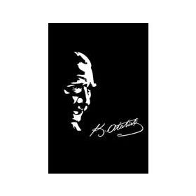 Otomarketin 20 cm Kemal Atatürk İmzası Oto Sticker