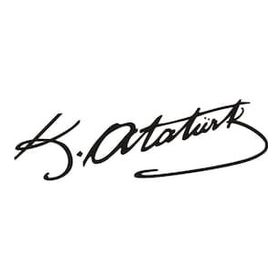 Otomarketin Atatürk İmza Oto Sticker