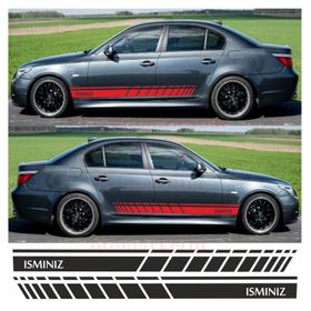 Otomarketin Size Özel Yan Şerit Oto Sticker
