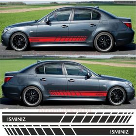 Otomarketin Size Özel Yan Şerit Oto Sticker