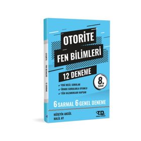 Otorite 8. Sınıf LGS Fen Bilimleri Deneme 12'li Tandem Yayınları