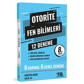 Otorite 8. Sınıf LGS Fen Bilimleri Deneme 12'li Tandem Yayınları