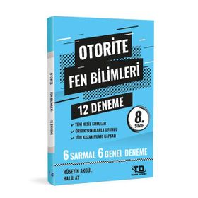 Otorite 8. Sınıf LGS Fen Bilimleri Deneme 12'li Tandem Yayınları