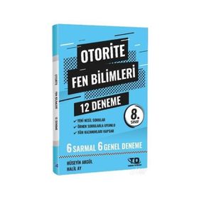 Otorite 8. Sınıf LGS Fen Bilimleri Deneme 12'li Tandem Yayınları
