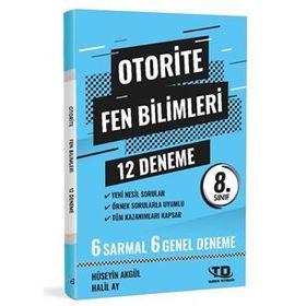 Otorite 8. Sınıf LGS Fen Bilimleri Deneme 12'li Tandem Yayınları