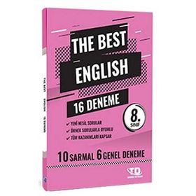 Otorite 8. Sınıf LGS İngilizce Deneme 16'lı Tandem Yayınları