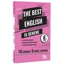 Otorite 8. Sınıf LGS İngilizce Deneme 16'lı Tandem Yayınları