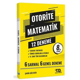 Otorite 8. Sınıf LGS Matematik Deneme 12'li Tandem Yayınları