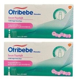 Otribebe 2 Kutu Monodoz 20x5 ml Flakon Deniz Suyu
