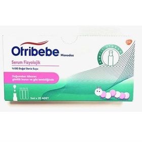 Otribebe 5 ml 20 Adet Deniz Suyu Monodoz Fizyolojik Serum