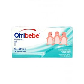 Otribebe 5 ml x 20 Adet Monodoz Bebek Burun Temizleme Suyu