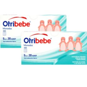 Otribebe Monodoz 20 ml 2 Paket İzotonik ve Steril Deniz Suyu