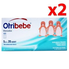 Otribebe Monodoz Serum Fizyolik 5 ml x 20 Flakon 2 Adet Takviye Edici Gıda