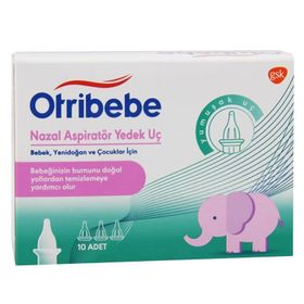 Otribebe Nazal 10'lu Aspiratör Yedek Ucu