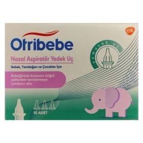 Otribebe Nazal 10'lu Aspiratör Yedek Ucu
