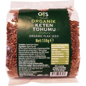 OTS 150 gr Organik Keten Tohumu