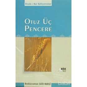 OTUZÜÇ PENCERE (ORTA BOY) - BEDİÜZZAMAN SAID NURSI
