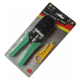 Oubao OB-315 Rj-45/ Rj-11/ Rj-12 Jack Sıkma Pensesi Kablo Soyucu