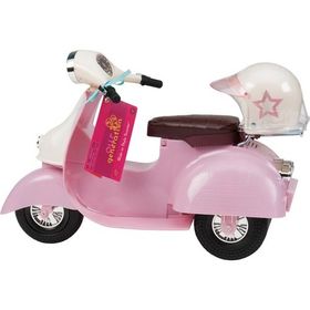 Our Generation 50x19x35 cm Pembe Oyuncak Scooter
