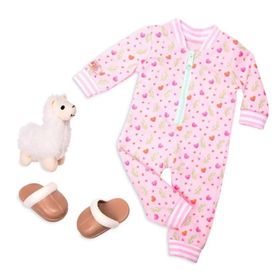 Our Generation Llama Pijama Kız Çocuk Kıyafet