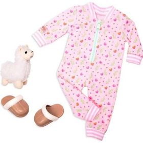 Our Generation Llama Pijama Kız Çocuk Kıyafet