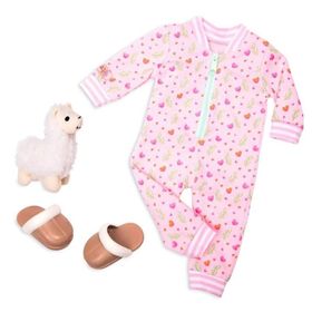 Our Generation Llama Pijama Kız Çocuk Kıyafet