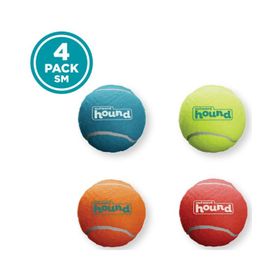Outwardhound Squeaker Ballz 4'lü S Düdüklü Tenis Topu Köpek Oyuncağı
