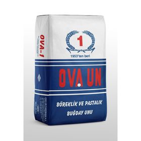 Ova Un 25 kg Böreklik Ve Pastalık Tam Buğday Unu