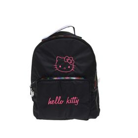 Over-Q HELLO KITTY 76558 Naylon Siyah Kız Çocuk Sırt Çantası