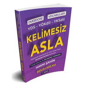 Overdose Vocabulary YDS-YÖKdil-YKSdil Kelimesiz Asla - Hakkı Şahin