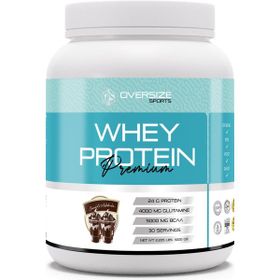 Oversize Sports Whey Protein Premium Çikolatalı Milkshake 1170 gr 35 Servis Protein Tozu