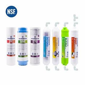 OverWater FKN70MAD Açık Kasa Seti Aşamalı Membransız Su Arıtma Cihazı 7'li Filtre Seti