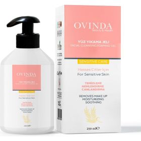 Ovinda Hassas Ciltler İçin 250 ml Yüz Yıkama Jeli