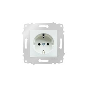 Ovivo Beyaz Çerçevesiz Çocuk Korumalı Topraklı Priz